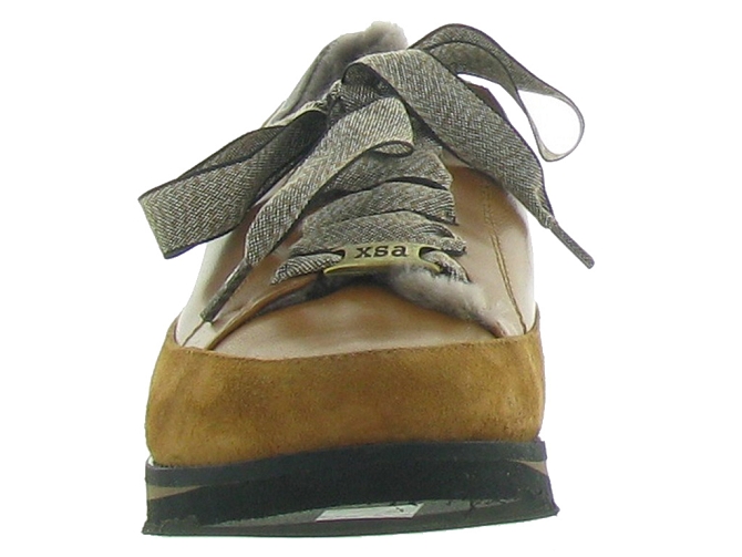 chaussures a lacets - Lacets détente - femme - Cuir - Marron - Xsa4800901_3