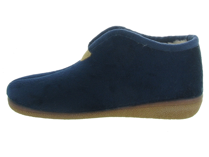 chaussons et pantoufles - Montant - femme - Synthétique - Bleu - Semelflex4801801_4