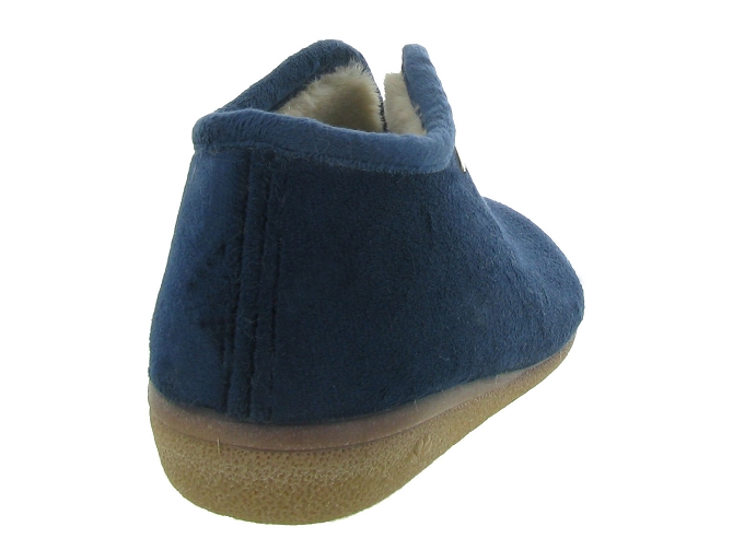chaussons et pantoufles - Montant - femme - Synthétique - Bleu - Semelflex4801801_5