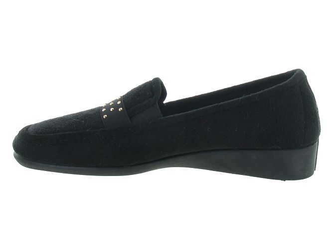 Semelflex chaussons et pantoufles marie claud noir4802901_4