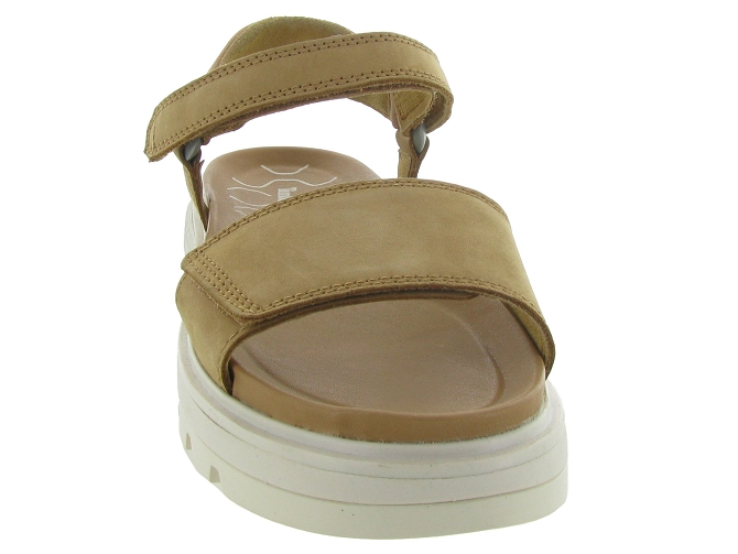 Timberland nu pieds a2qx3 ray city sandal marron4812401_3
