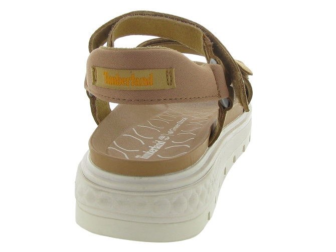 Timberland nu pieds a2qx3 ray city sandal marron4812401_5