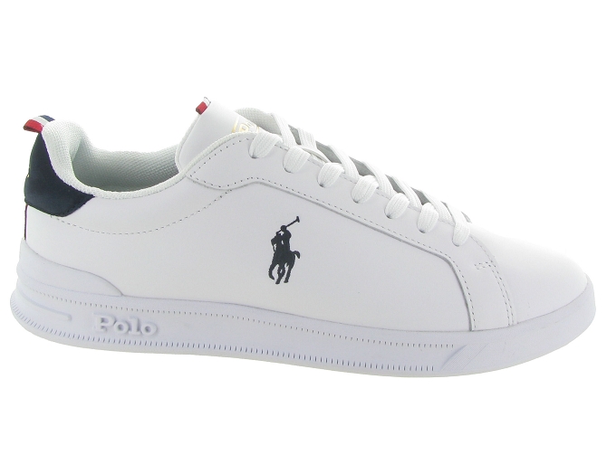Ralph lauren baskets et sneakers heritage court ribbon blanc4816401_2