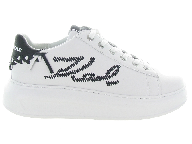 Karl lagerfeld baskets et sneakers 62572 kapri blanc4822201_2
