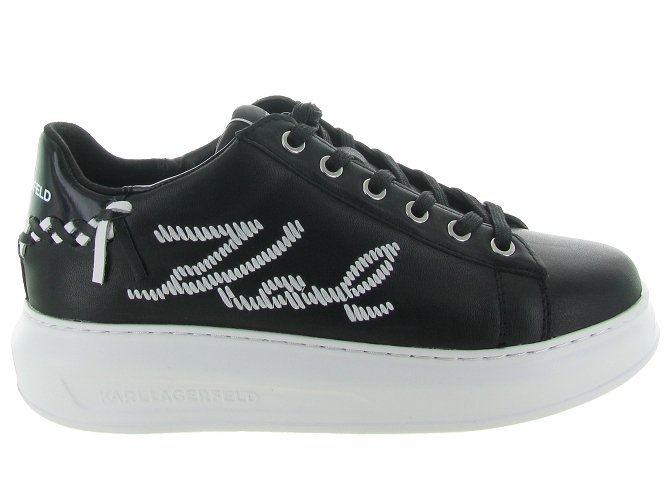 Karl lagerfeld baskets et sneakers 62572 kapri noir4822202_2