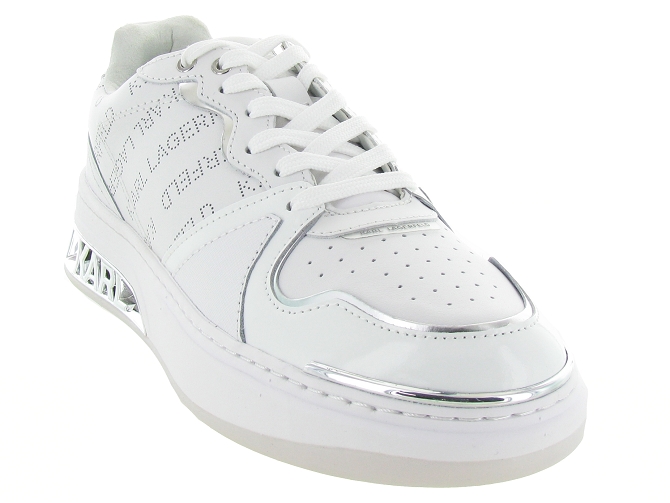 Karl lagerfeld baskets et sneakers my 62021 elektra yl blanc4822701_3