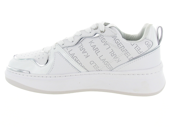 Karl lagerfeld baskets et sneakers my 62021 elektra yl blanc4822701_4