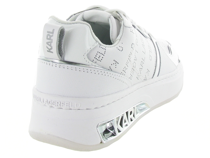 Karl lagerfeld baskets et sneakers my 62021 elektra yl blanc4822701_5