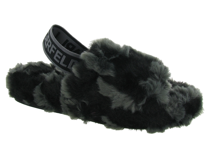 Karl lagerfeld chaussons et pantoufles 40203 salon anthracite