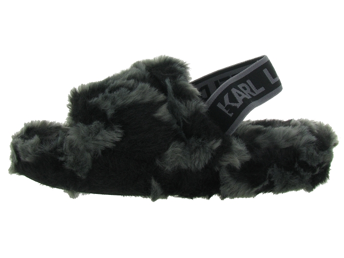 Karl lagerfeld chaussons et pantoufles 40203 salon anthracite4823701_4
