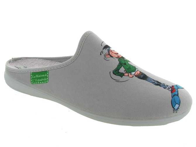La maison de l espadrille chaussons et pantoufles g902 gris4824301_2