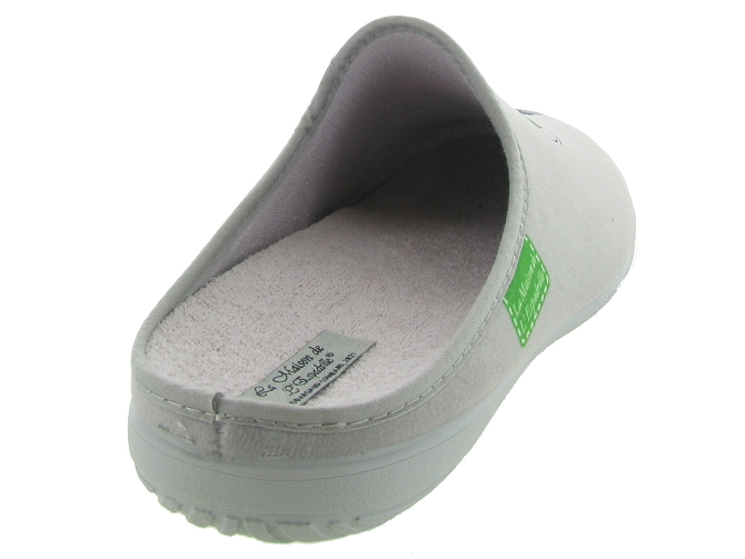 La maison de l espadrille chaussons et pantoufles g902 gris4824301_5