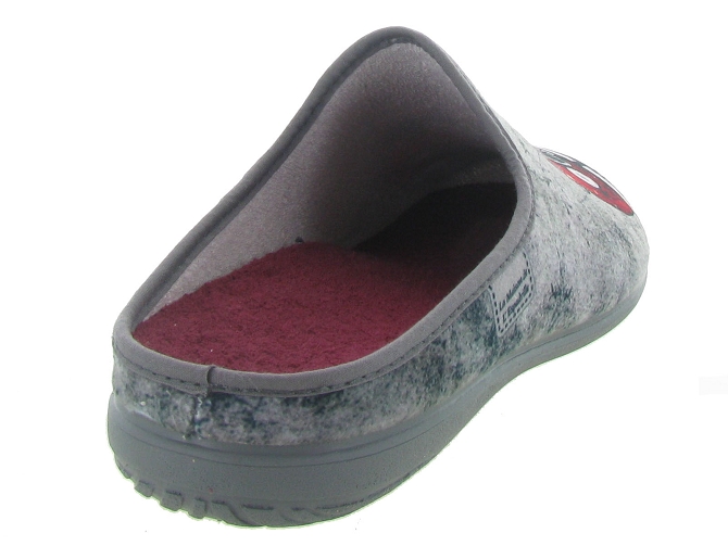 La maison de l espadrille chaussons et pantoufles 2486 gris4824401_5