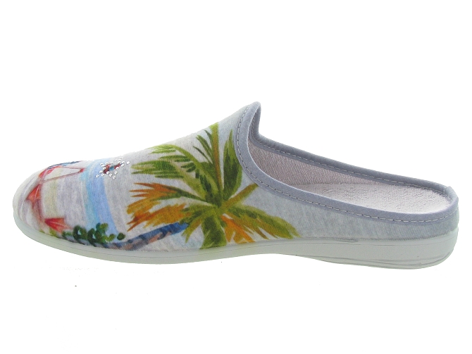 La maison de l espadrille chaussons et pantoufles 2038 gris4825201_5