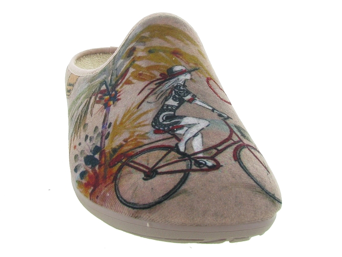 La maison de l espadrille chaussons et pantoufles 2031 velo beige4825301_4