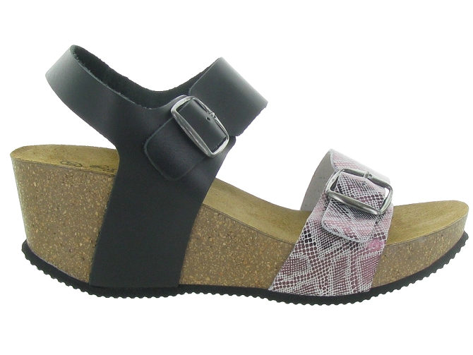 nu pieds - Confort - femme - Synthétique - Noir - La maison de l espadrille4825601_2
