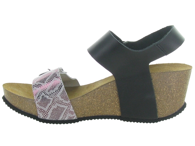 nu pieds - Confort - femme - Synthétique - Noir - La maison de l espadrille4825601_4