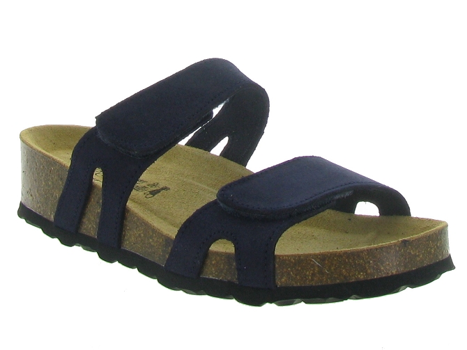 La maison de l espadrille nu pieds 3603 marine