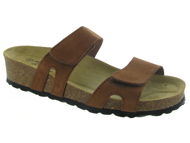 La maison de l espadrille nu pieds 3603 marron