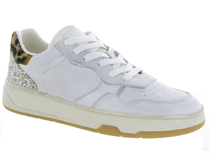 Crime london baskets et sneakers 23303 blanc