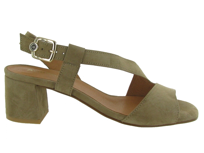 sandales et nu pieds - Confort - femme - Nubuck - Gris - Armando4830501_2