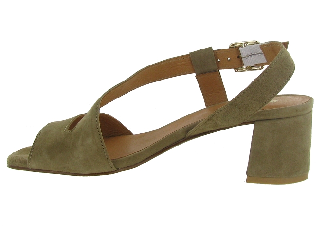 sandales et nu pieds - Confort - femme - Nubuck - Gris - Armando4830501_4