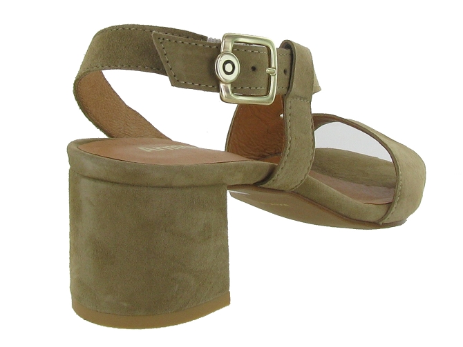 sandales et nu pieds - Confort - femme - Nubuck - Gris - Armando4830501_5