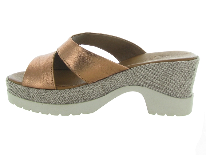 nu pieds - Mule Sabot - femme - Cuir - Rose - Lune et lautre4831001_4