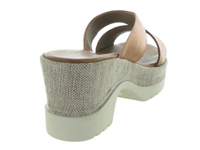 nu pieds - Mule Sabot - femme - Cuir - Rose - Lune et lautre4831001_5