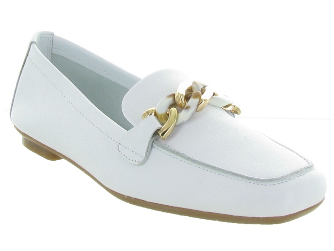 Reqins mocassins horel blanc