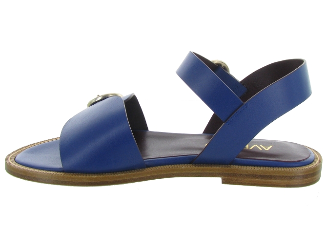 Avril gau sandales et nu pieds thau bleu royal4833601_4