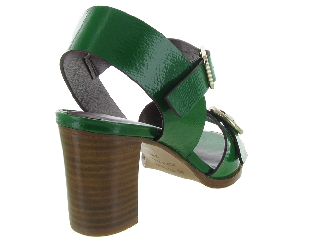 sandales et nu pieds - Confort - femme - Cuir - Vert - Avril gau4833802_6