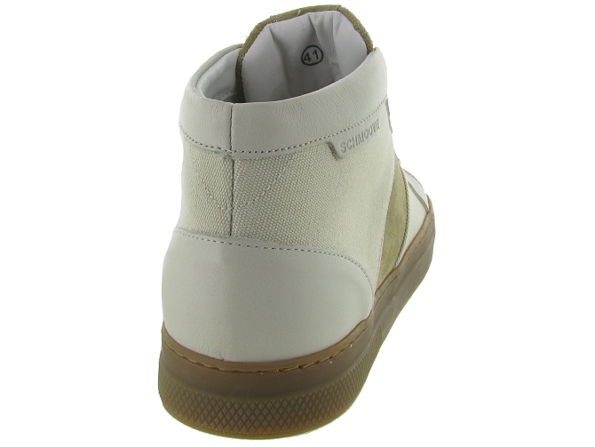 Schmoove baskets et sneakers spark low canvas beige4835801_5