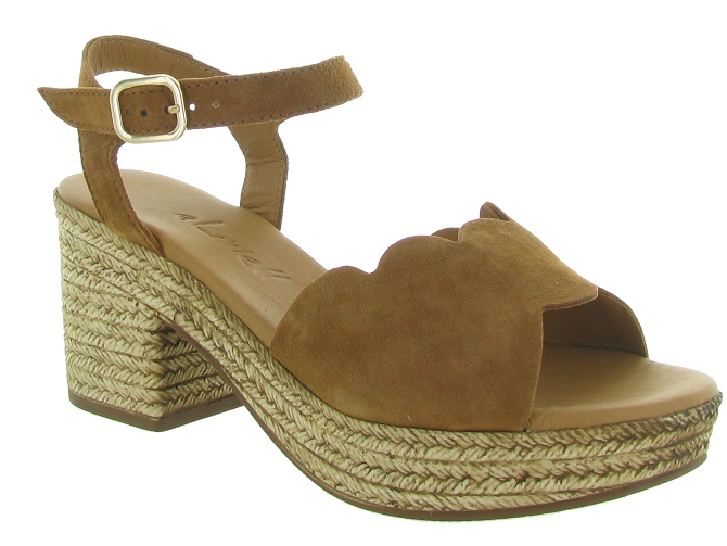 Aliwell nu pieds noam marron