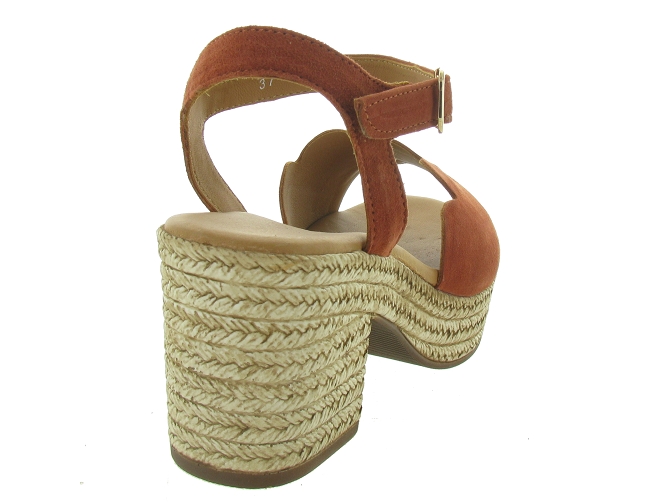 Aliwell nu pieds noam brique4835903_5