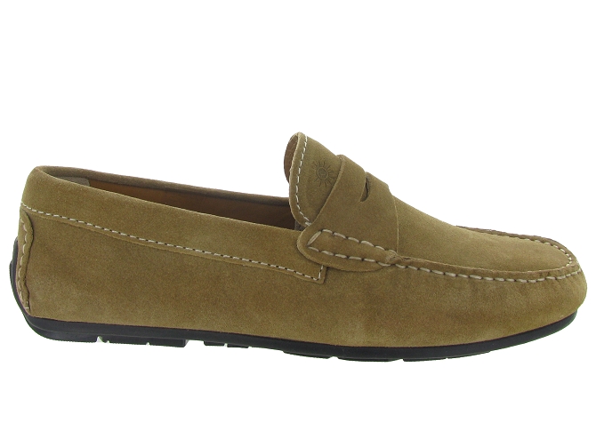 mocassins - Elégant - homme - Nubuck - Gris - Atelier tropezien4837903_2