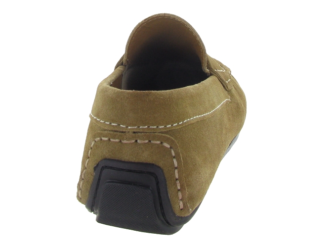 mocassins - Elégant - homme - Nubuck - Gris - Atelier tropezien4837903_5