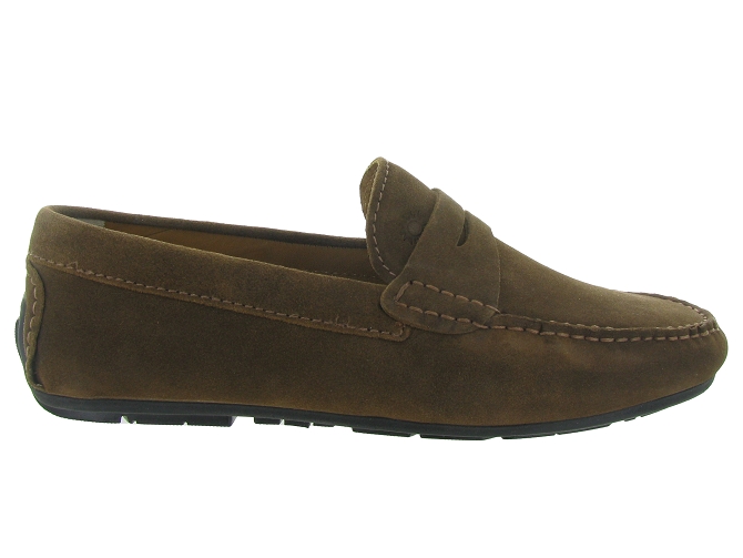 mocassins - Elégant - homme - Nubuck - Marron - Atelier tropezien4837904_2