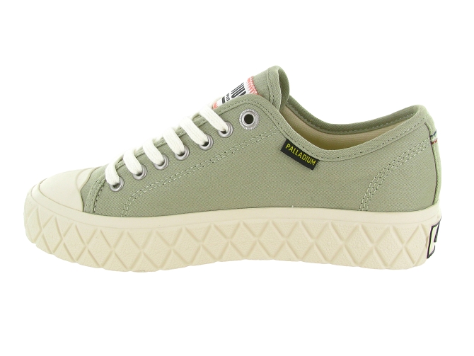 baskets et sneakers - Confort - femme - Toile  - Vert amande - Palladium4838004_5