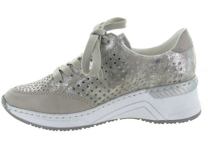 Rieker baskets et sneakers n4327 beige4840201_4