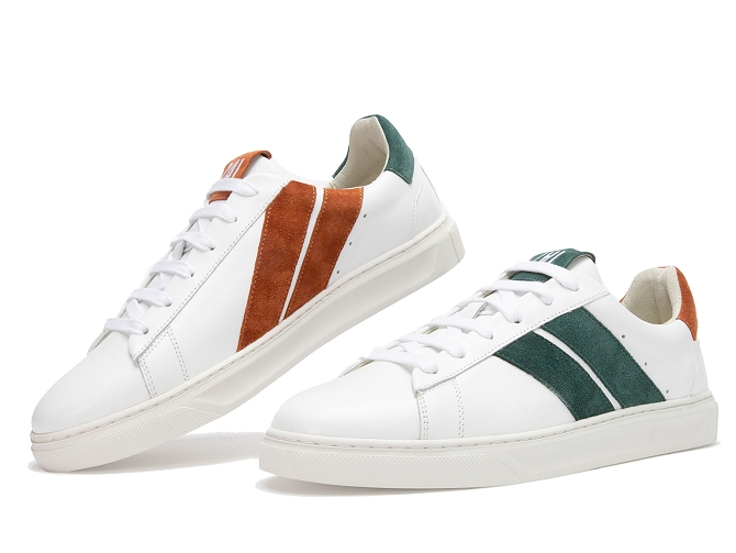 Caval baskets et sneakers bassla 05 blanc