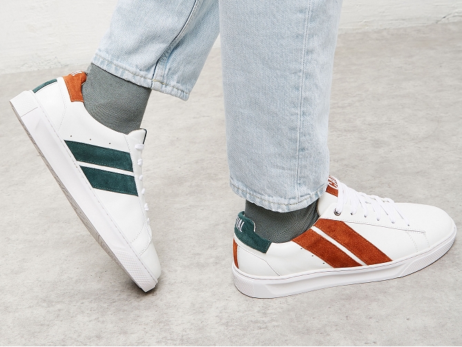 Caval baskets et sneakers bassla 05 blanc4844601_5
