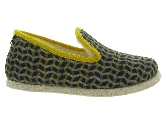 Chausse mouton chaussons et pantoufles my kyoto yl jaune4846601_2