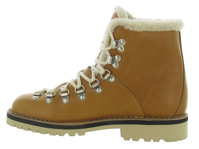 apres ski bottes fourrees - Botte de neige - femme - Cuir -  - Fracap4847601_4