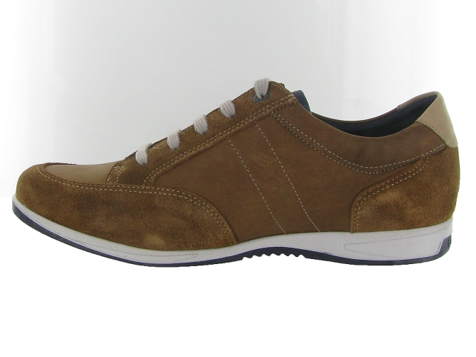chaussures a lacets - Confort et décontracté - homme - Cuir - Marron - Fluchos4850002_4