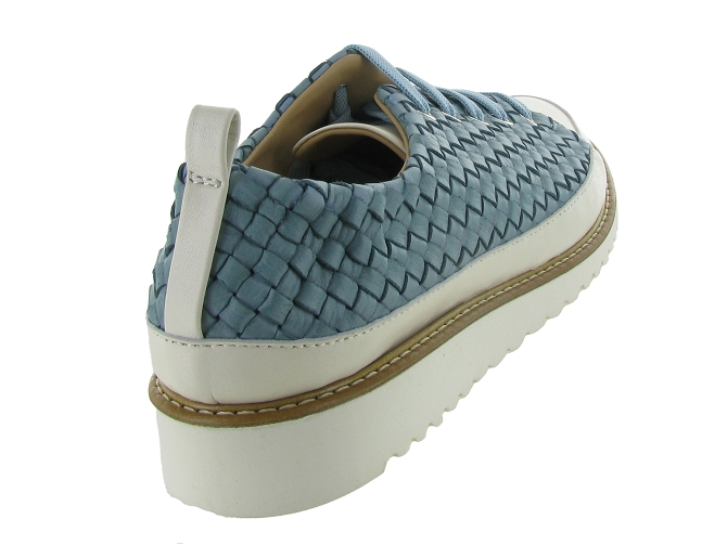 Xsa chaussures a lacets 8010 tresse turquoise4851603_5