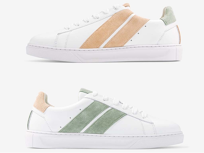 Caval baskets et sneakers pastel mint 4857601_5
