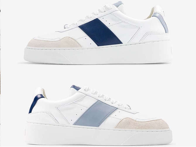 Caval baskets et sneakers sharp blue ocean 4857801_5