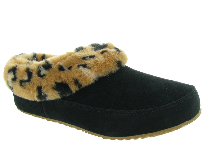 Sorel chaussons et pantoufles go coffee run leopard