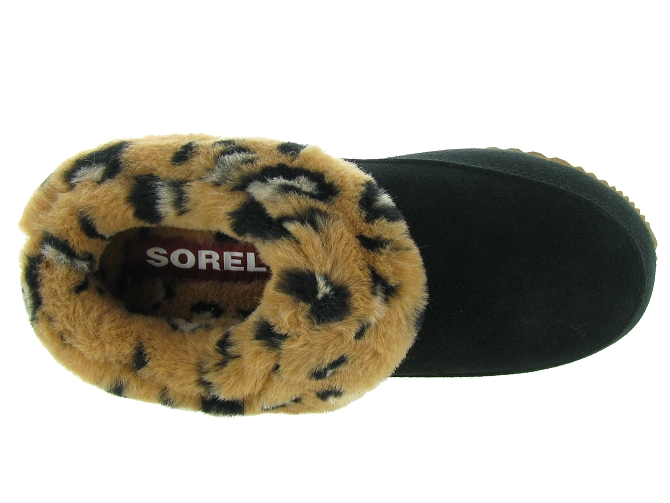 Sorel chaussons et pantoufles go coffee run leopard4859803_3